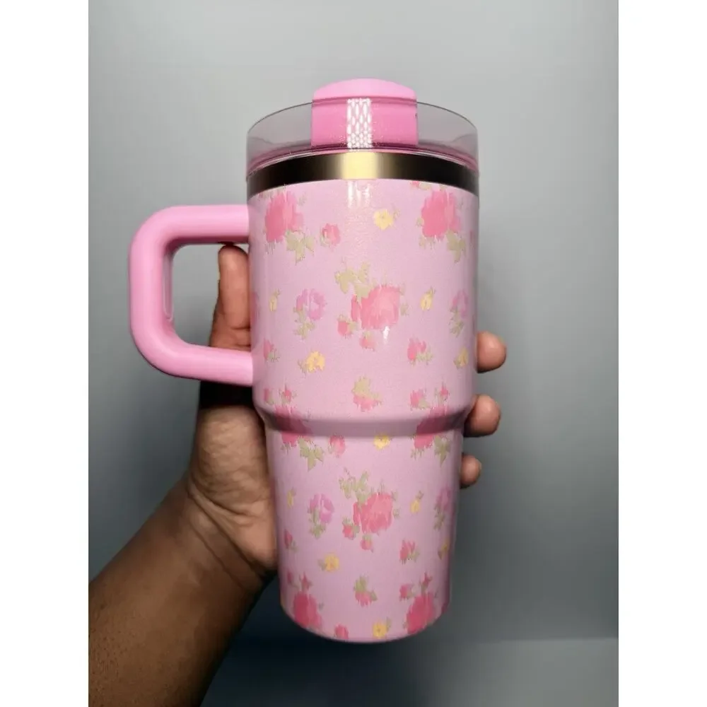 Stanley X Love Shack Fancy IBIZA SUNSET 20oz Quencher Tumbler BNWT BNIB LSF - Picture 6 of 8